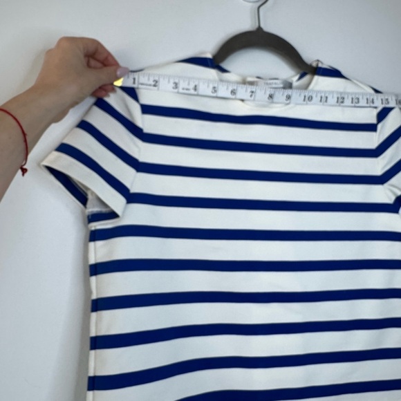 Zara Trafaluc Navy and White Striped Top - Picture 12 of 17